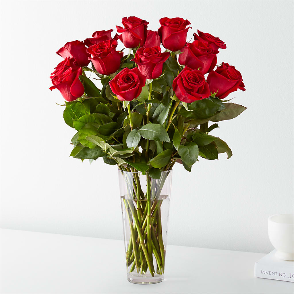 Long Stem Red Rose Bouquet – EDDY'S FLOWERS, Norwalk CA