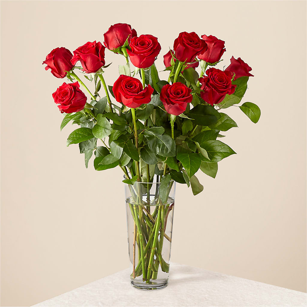 Long Stem Red Rose Bouquet – EDDY'S FLOWERS, Norwalk CA