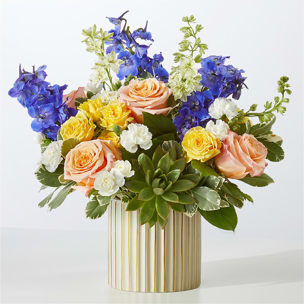 Cobalt Reverie Bouquet – EDDY'S FLOWERS, Norwalk CA