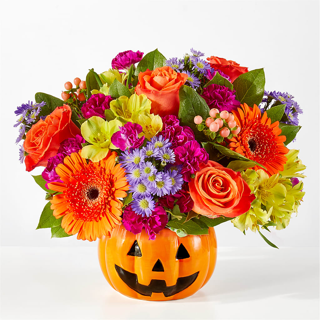 Tricks & Treats Pumpkin – EDDY'S FLOWERS, Norwalk CA