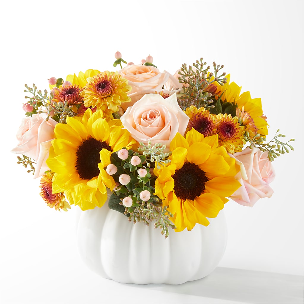 Pumpkin to Talk About Bouquet – EDDY'S FLOWERS, Norwalk CA