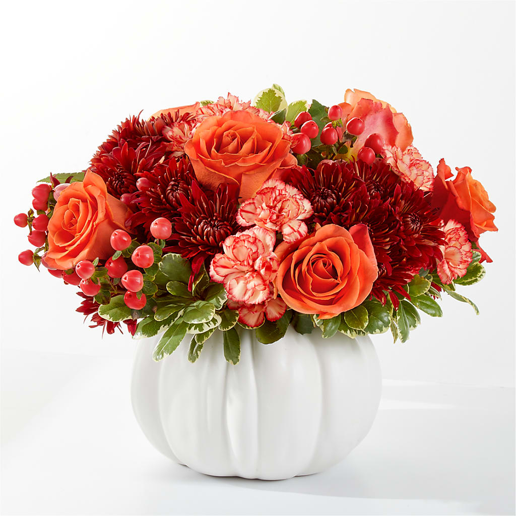 Autumn Air Pumpkin Bouquet – EDDY'S FLOWERS, Norwalk CA