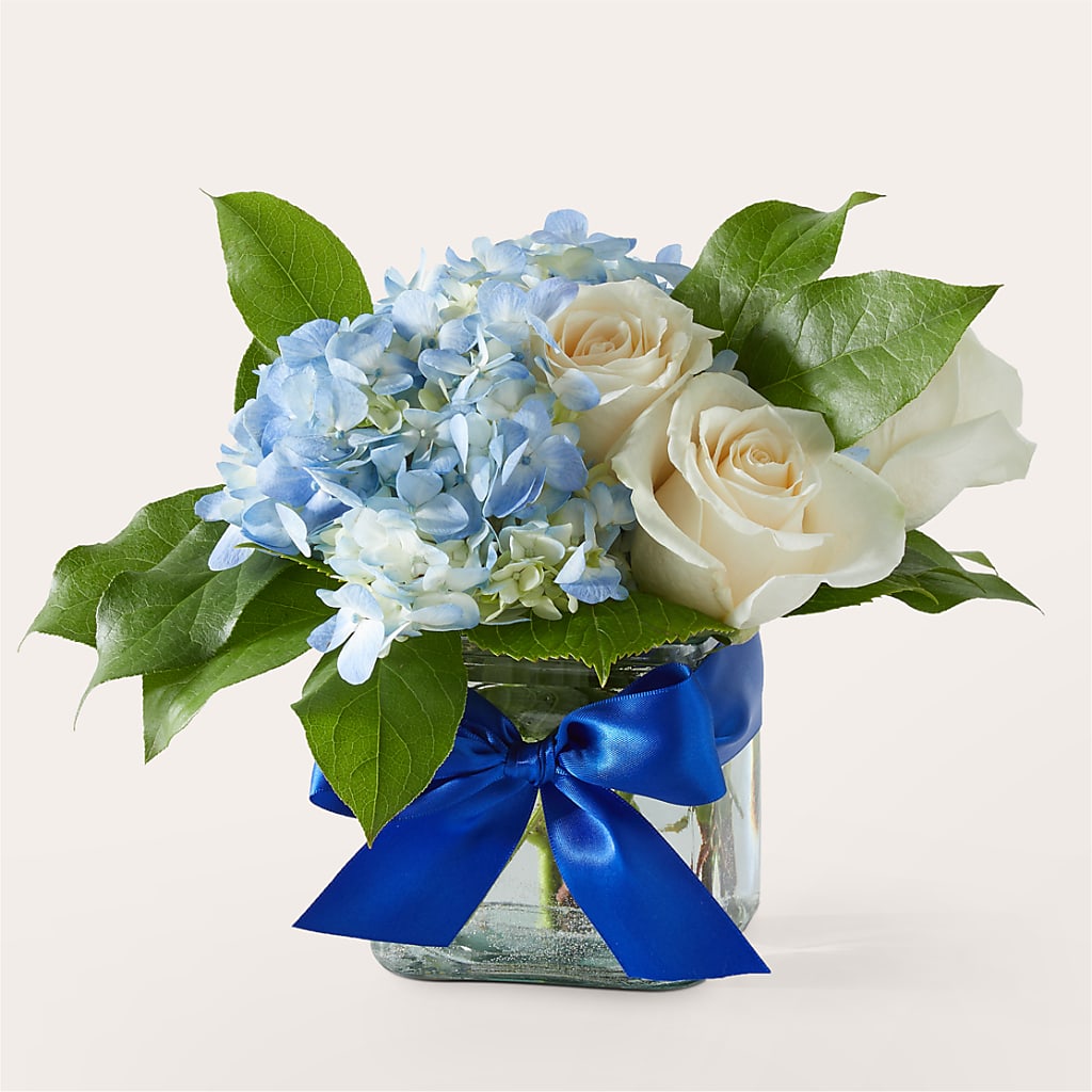 Sky Blue Delight Bouquet – EDDY'S FLOWERS, Norwalk CA