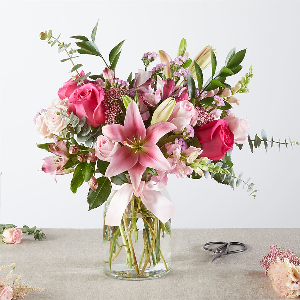 Pink Ribbon - A Florist Original – EDDY'S FLOWERS, Norwalk CA
