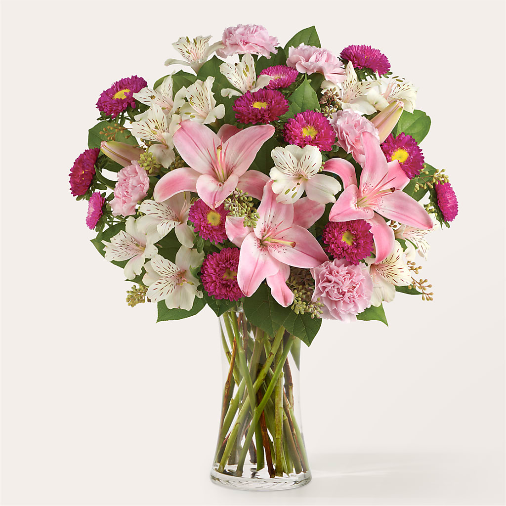 Feeling Fuchsia Bouquet – EDDY'S FLOWERS, Norwalk CA