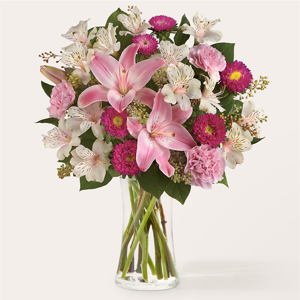 Feeling Fuchsia Bouquet – EDDY'S FLOWERS, Norwalk CA