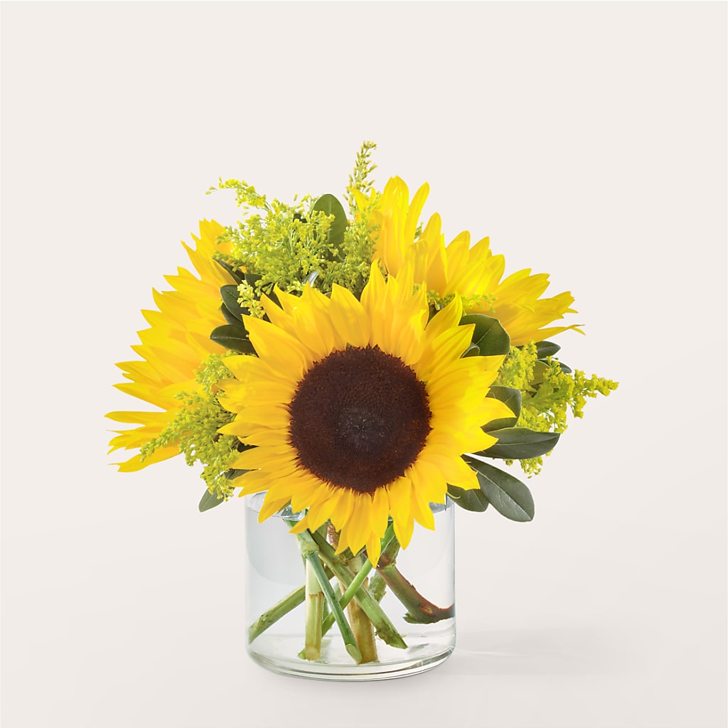 Beaming Sunflower Bouquet – EDDY'S FLOWERS, Norwalk CA
