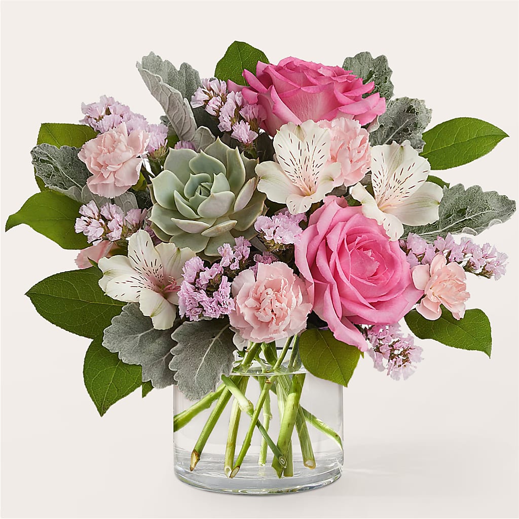 Dusty Rose Bouquet – EDDY'S FLOWERS, Norwalk CA