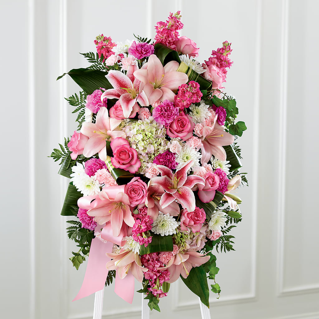 Comforting Standing Spray – EDDY'S FLOWERS, Norwalk CA