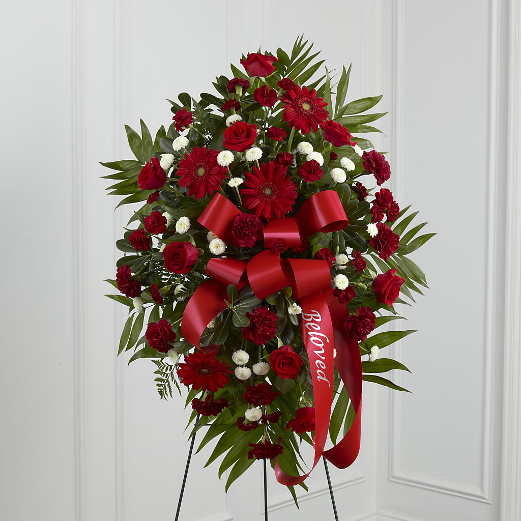 Treasured Memories Standing Spray – EDDY'S FLOWERS, Norwalk CA