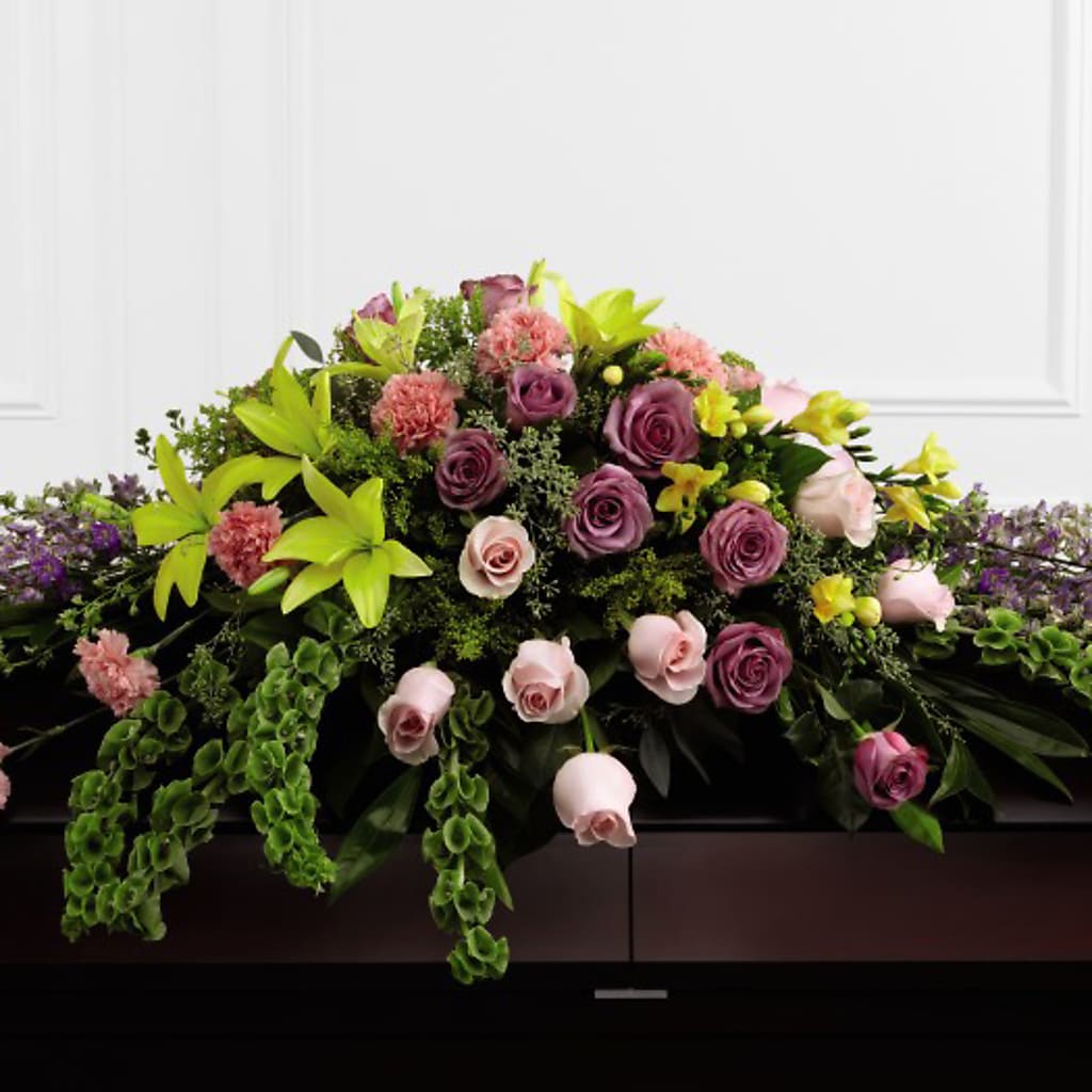 Forever Beloved Casket Spray – EDDY'S FLOWERS, Norwalk CA