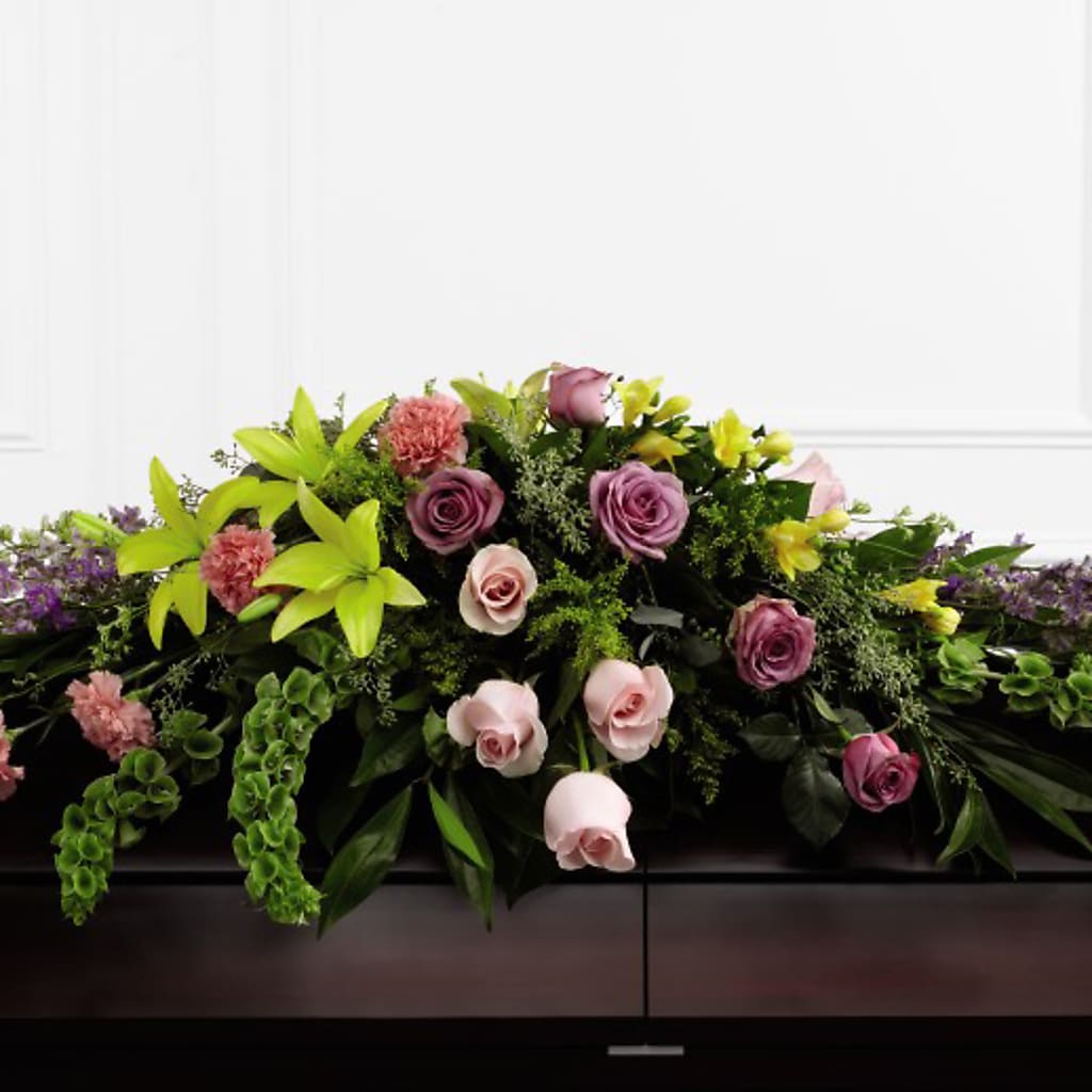 Forever Beloved Casket Spray – EDDY'S FLOWERS, Norwalk CA