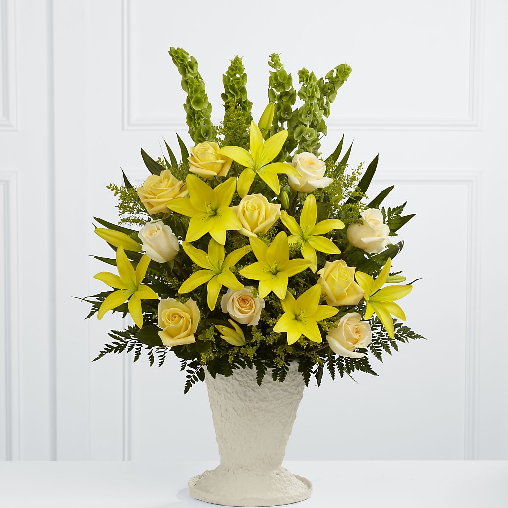 Golden Memories Arrangement – EDDY'S FLOWERS, Norwalk CA