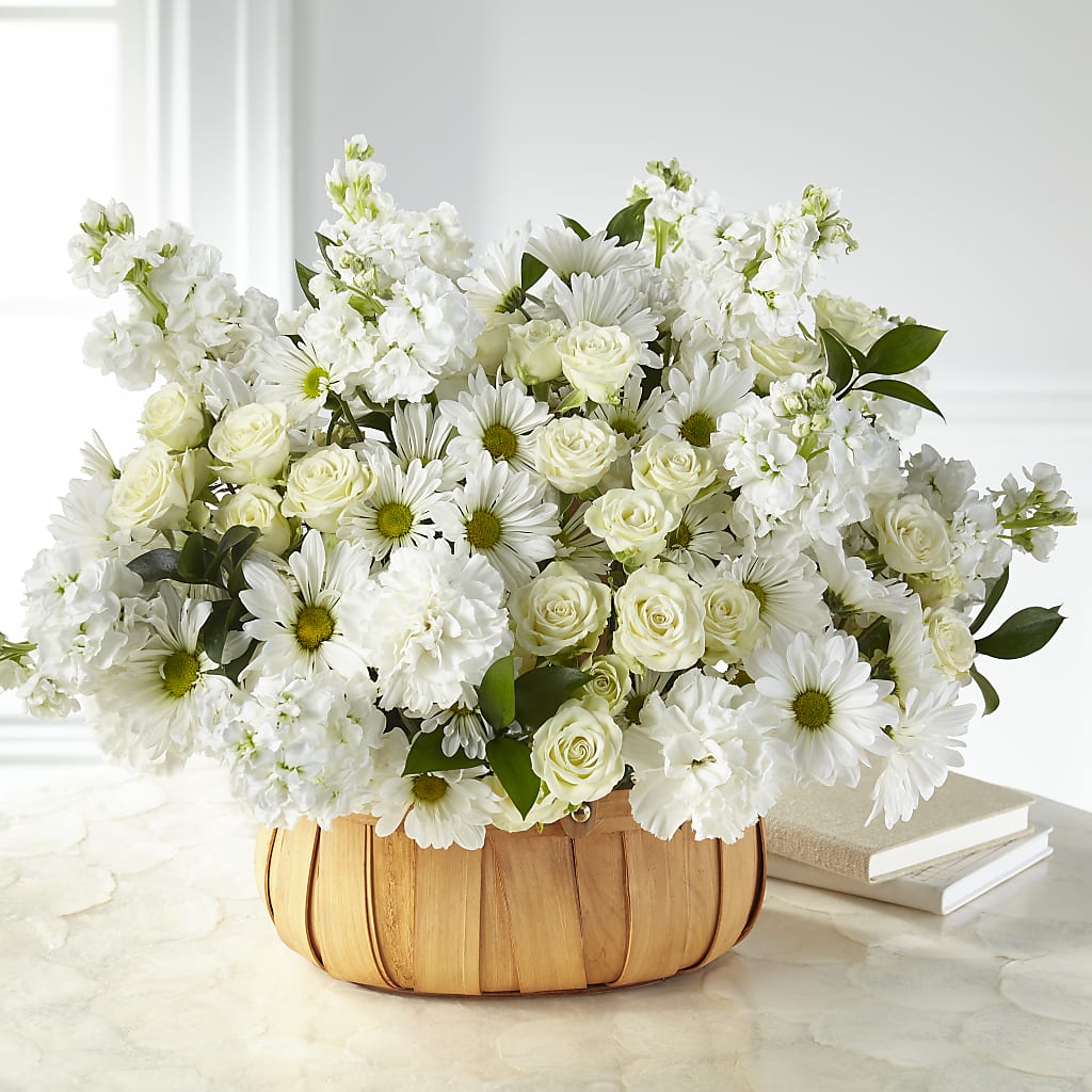 Graceful Garden Basket – EDDY'S FLOWERS, Norwalk CA