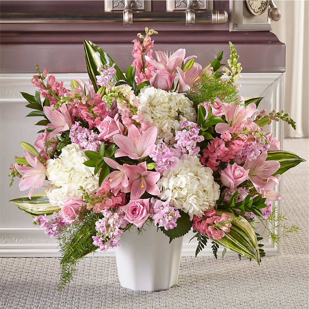 Simply Serene Floor Basket – EDDY'S FLOWERS, Norwalk CA