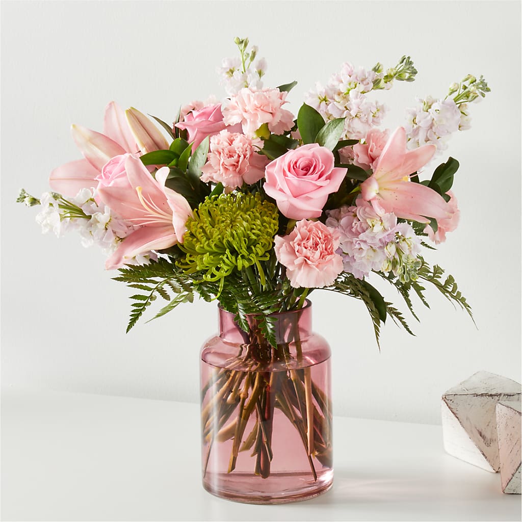Pretty in Pink Bouquet – EDDY'S FLOWERS, Norwalk CA