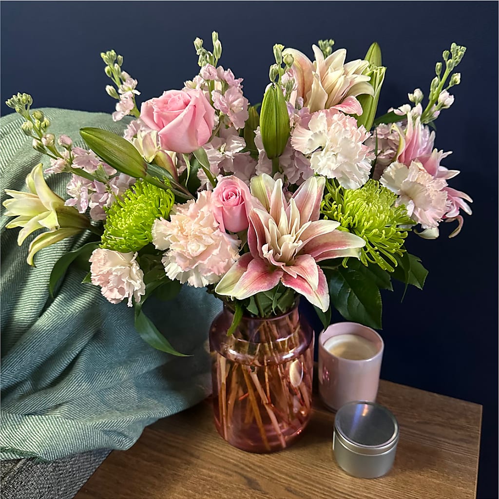 Pretty in Pink Bouquet – EDDY'S FLOWERS, Norwalk CA