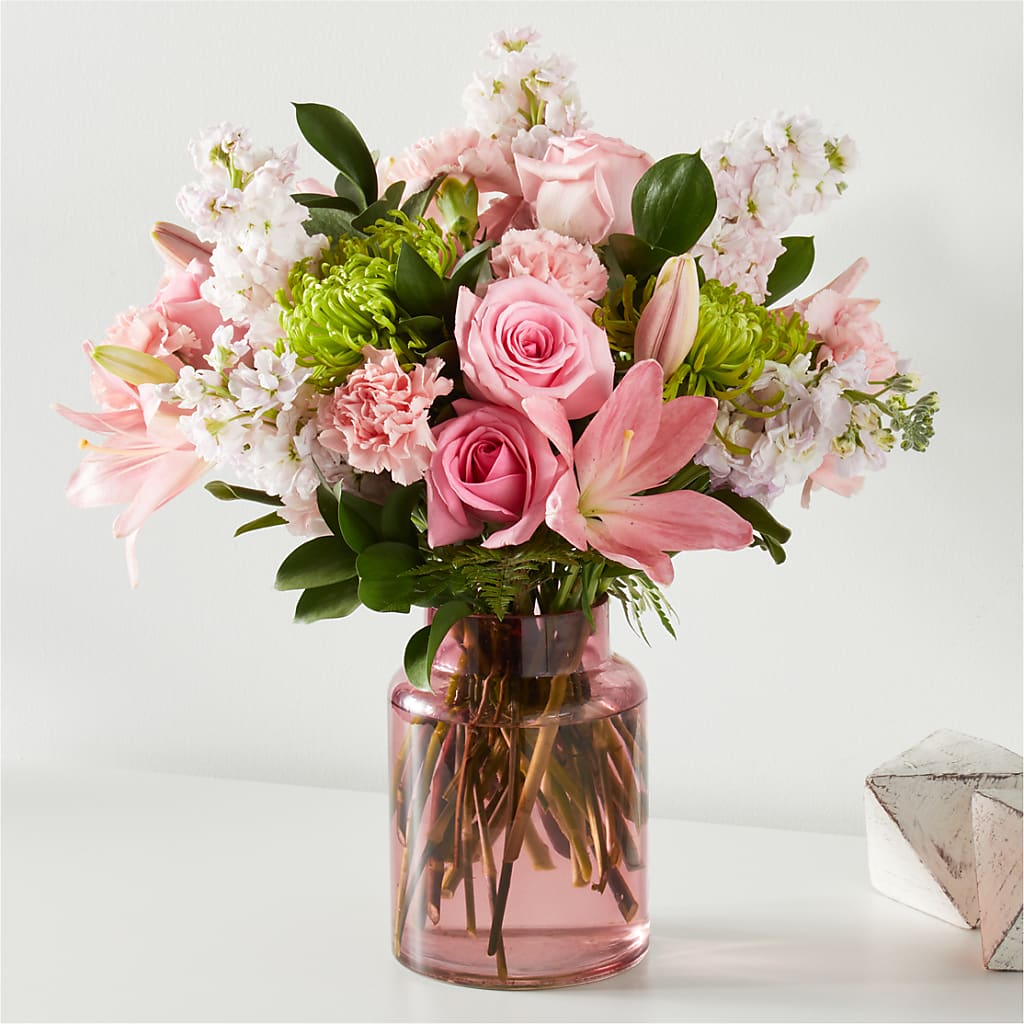 Pretty in Pink Bouquet – EDDY'S FLOWERS, Norwalk CA