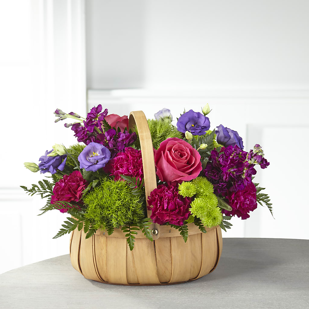 Serene Sanctuary Basket – EDDY'S FLOWERS, Norwalk CA