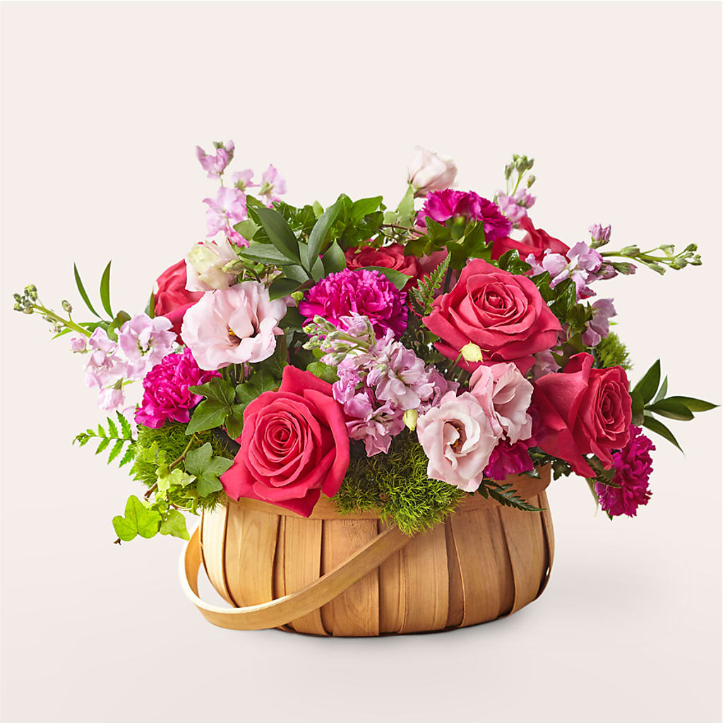 Radiance in Bloom Basket – EDDY'S FLOWERS, Norwalk CA