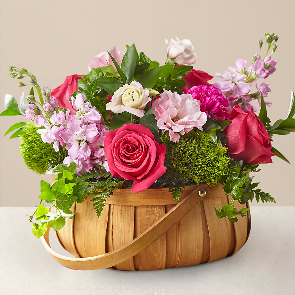 Radiance in Bloom Basket – EDDY'S FLOWERS, Norwalk CA