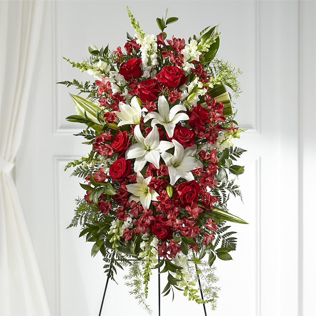 Everlasting Memory Standing Spray – EDDY'S FLOWERS, Norwalk CA
