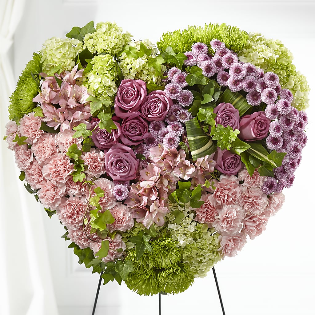 Heartwarming Standing Heart – EDDY'S FLOWERS, Norwalk CA