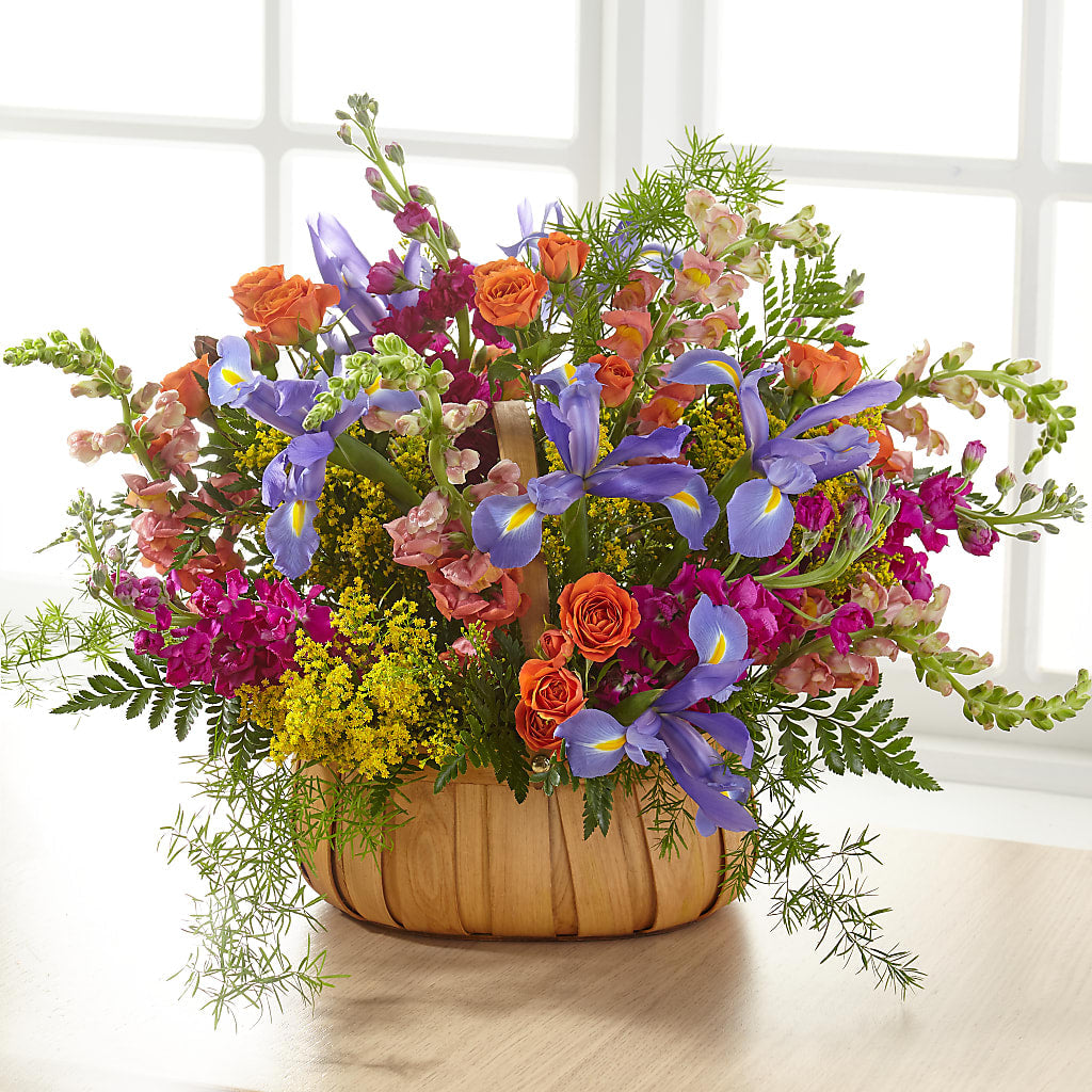 Garden of Life Basket – EDDY'S FLOWERS, Norwalk CA