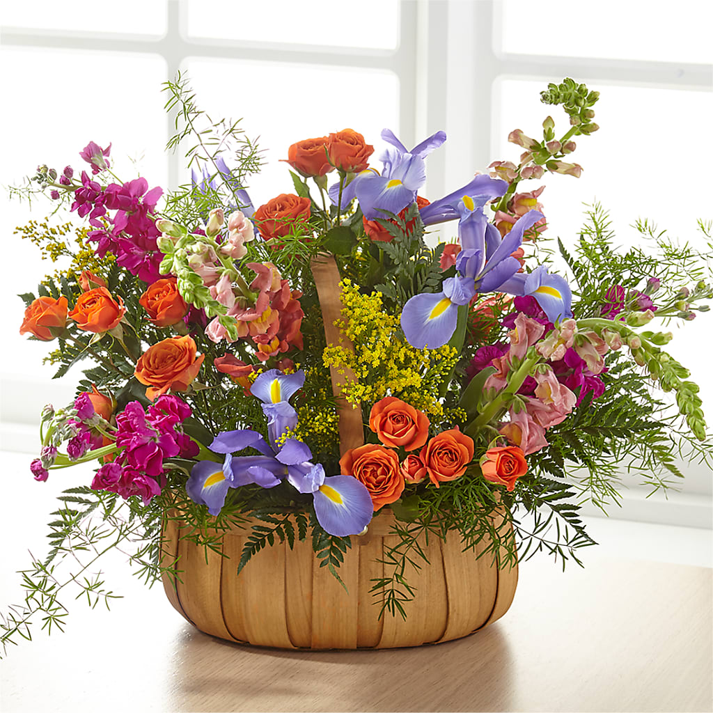 Garden of Life Basket – EDDY'S FLOWERS, Norwalk CA