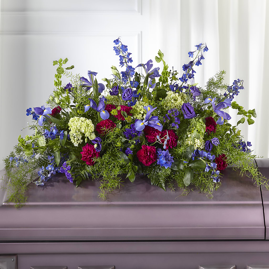 Always Treasured Casket Spray – EDDY'S FLOWERS, Norwalk CA