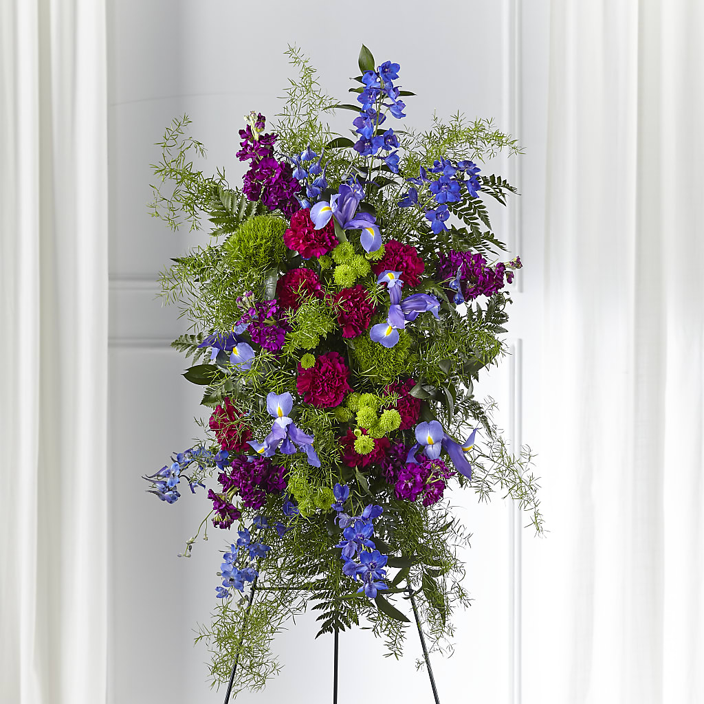 Heavenly Skies Standing Spray – EDDY'S FLOWERS, Norwalk CA