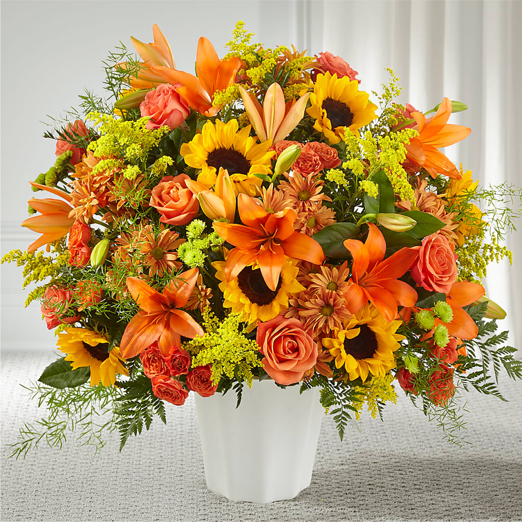 Harvest Thoughts Floor Basket – EDDY'S FLOWERS, Norwalk CA