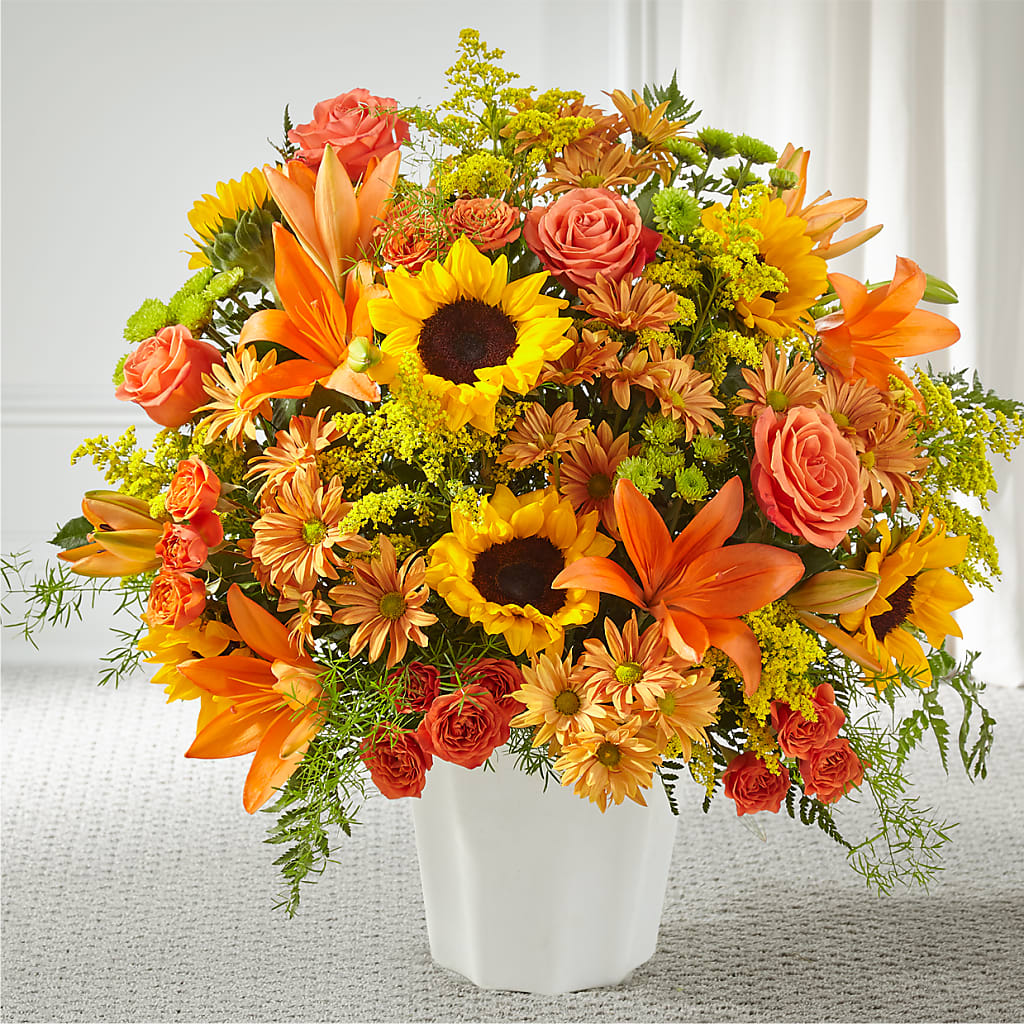 Harvest Thoughts Floor Basket – EDDY'S FLOWERS, Norwalk CA