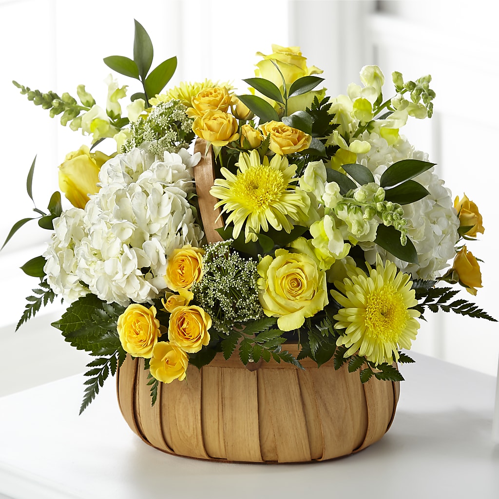 Rustic Remembrance Basket – EDDY'S FLOWERS, Norwalk CA