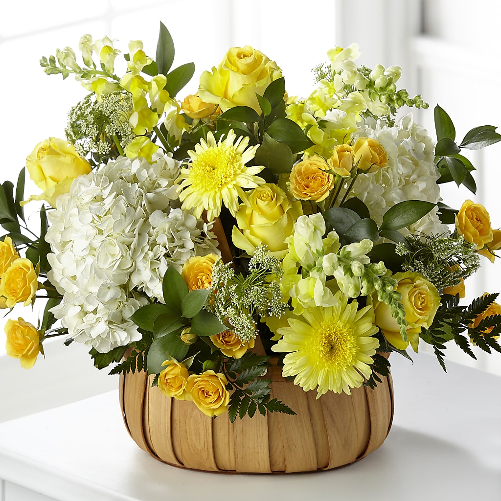 Rustic Remembrance Basket – EDDY'S FLOWERS, Norwalk CA