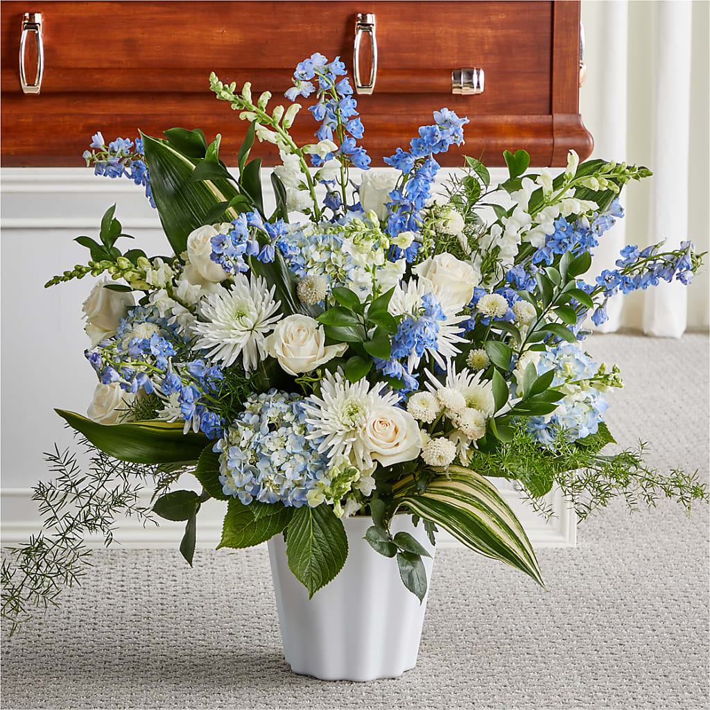 Everlasting Memories Floor Basket – EDDY'S FLOWERS, Norwalk CA