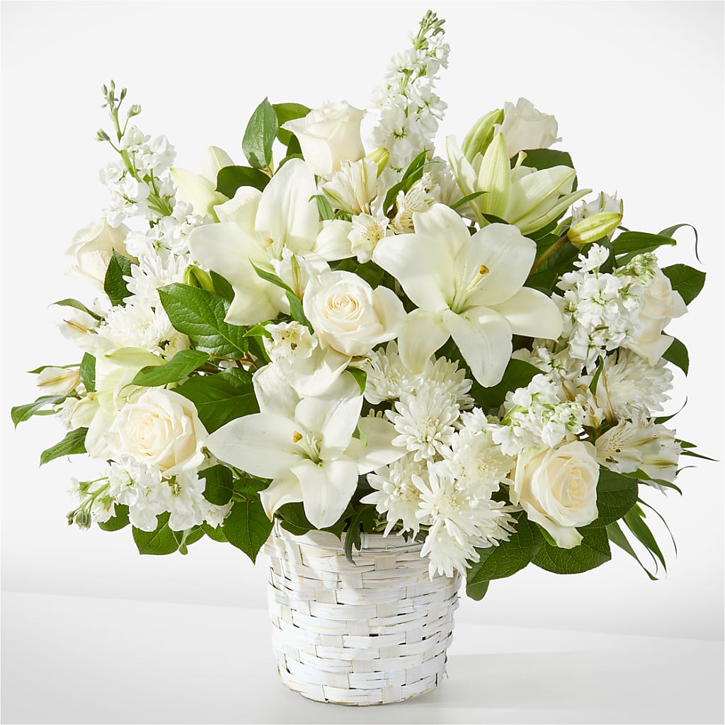 Peaceful Reflections Arrangement – EDDY'S FLOWERS, Norwalk CA