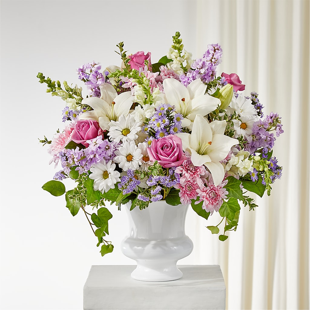 Remarkable Life Urn Arrangement – EDDY'S FLOWERS, Norwalk CA