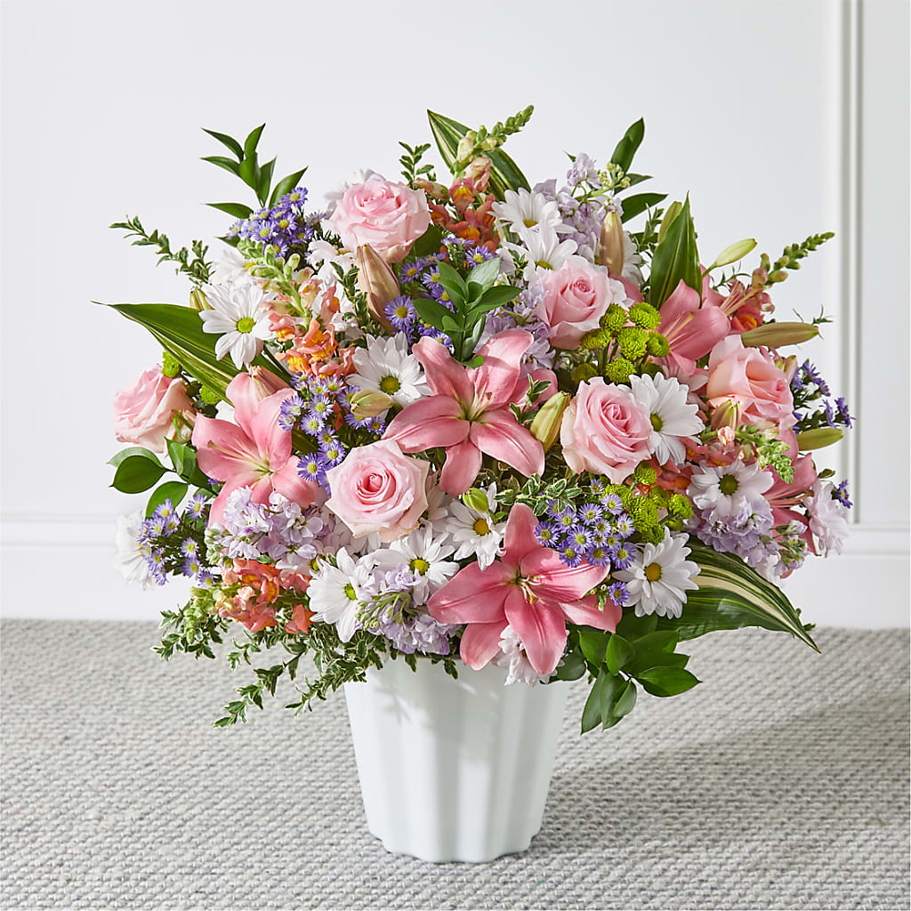 Abundant Compassion Floor Basket – EDDY'S FLOWERS, Norwalk CA