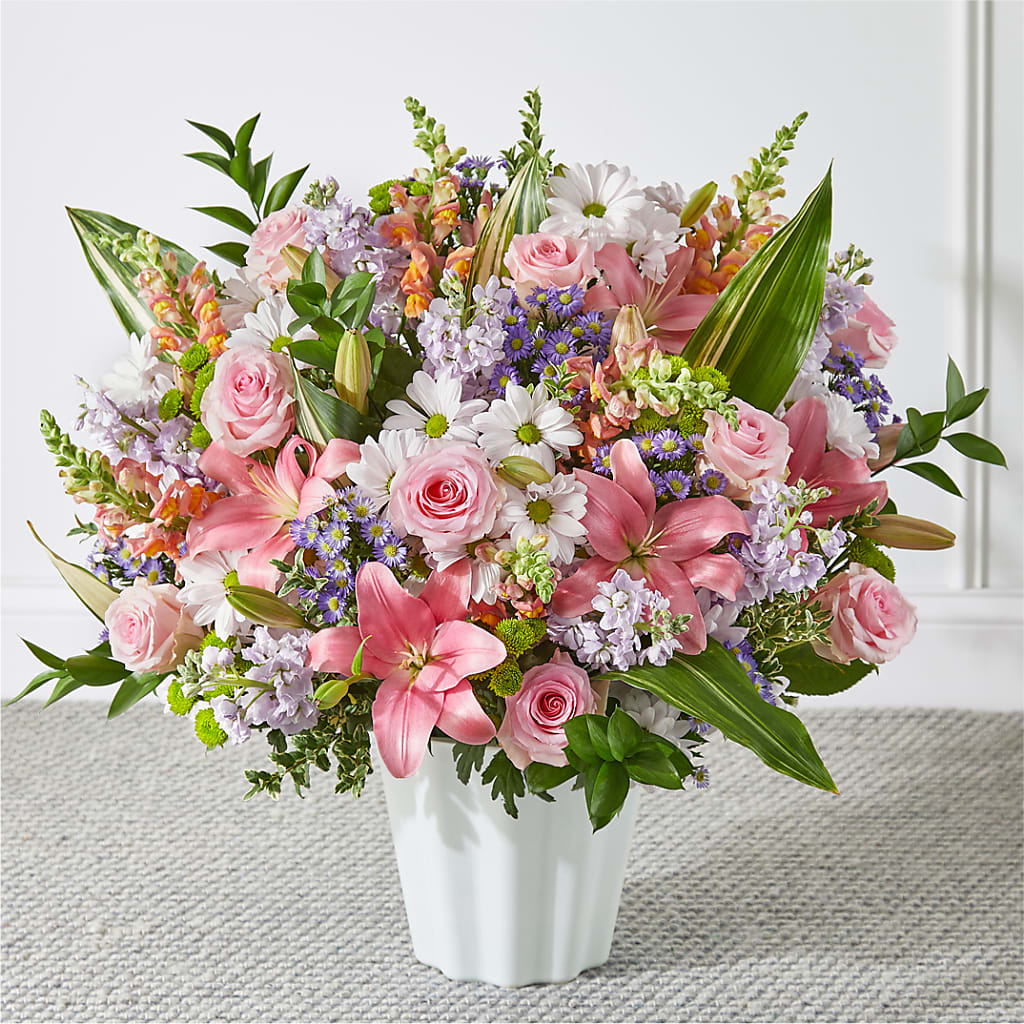 Abundant Compassion Floor Basket – EDDY'S FLOWERS, Norwalk CA