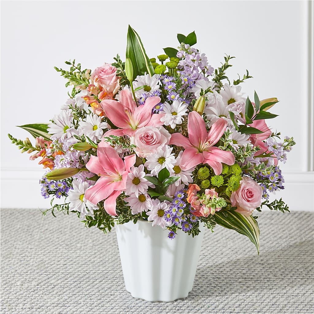 Abundant Compassion Floor Basket – EDDY'S FLOWERS, Norwalk CA
