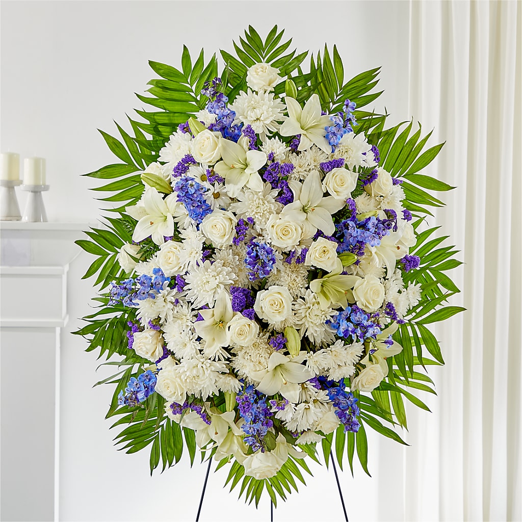 At Rest Standing Spray – EDDY'S FLOWERS, Norwalk CA