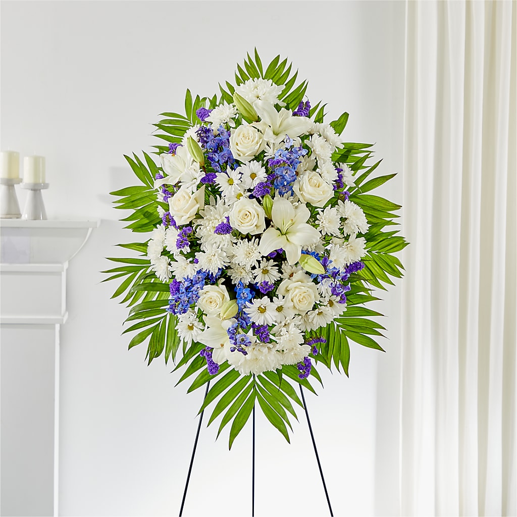 At Rest Standing Spray – EDDY'S FLOWERS, Norwalk CA