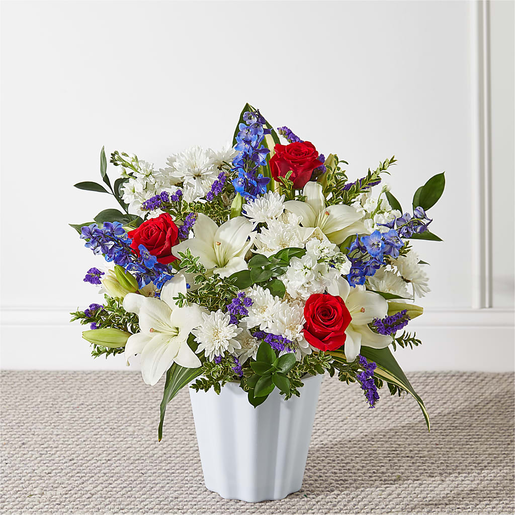Consoled Floor Basket – EDDY'S FLOWERS, Norwalk CA