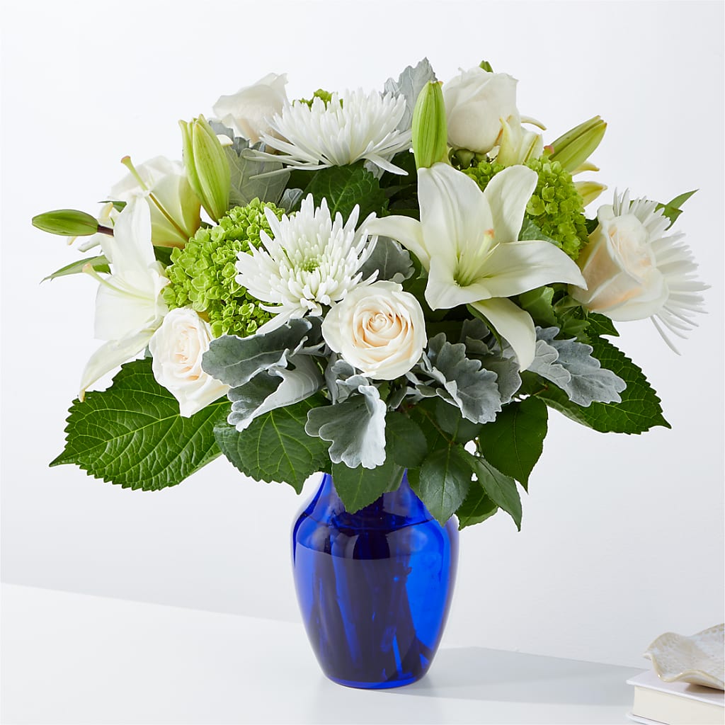 Snowy Dreams Bouquet – EDDY'S FLOWERS, Norwalk CA