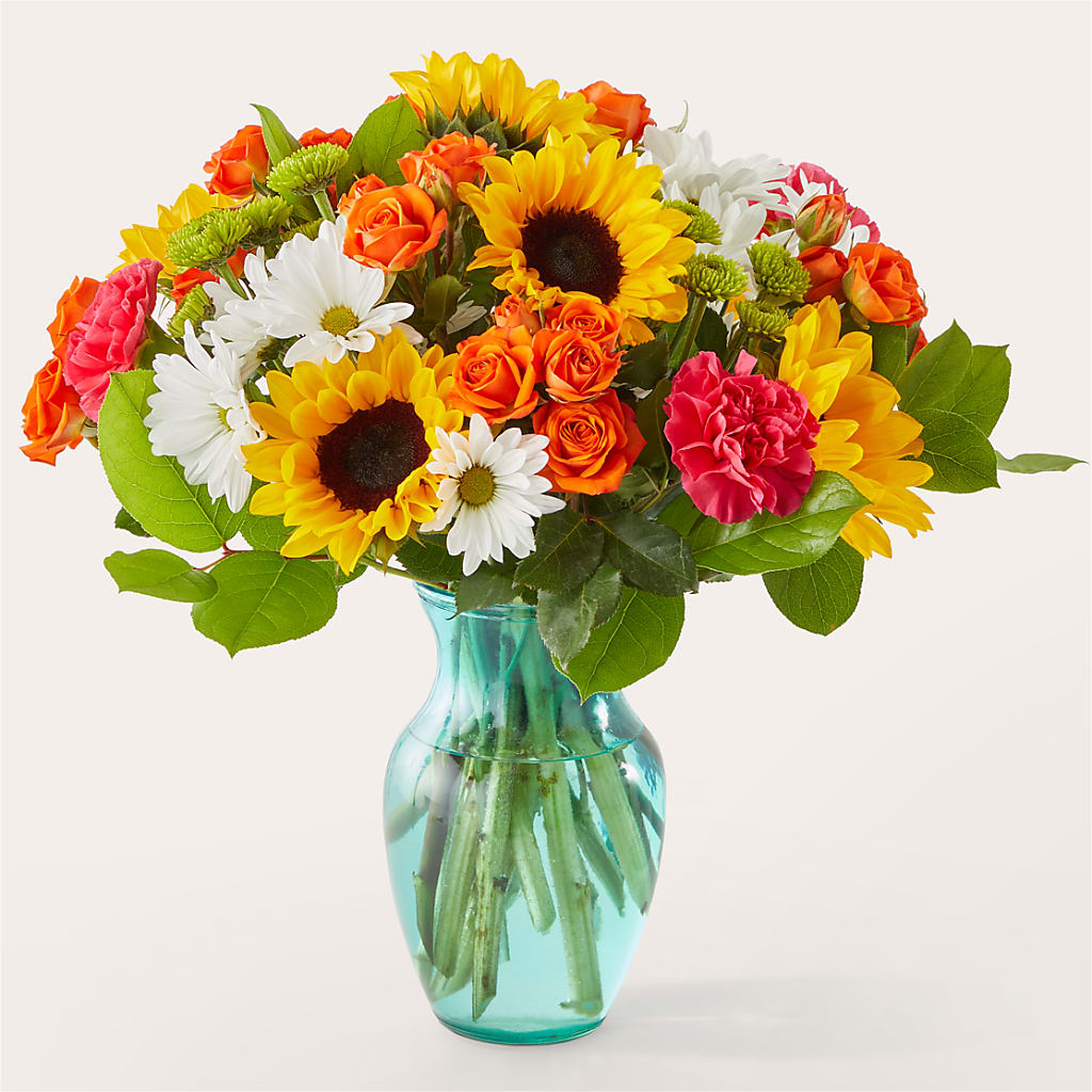 Sun-drenched Blooms Bouquet – EDDY'S FLOWERS, Norwalk CA