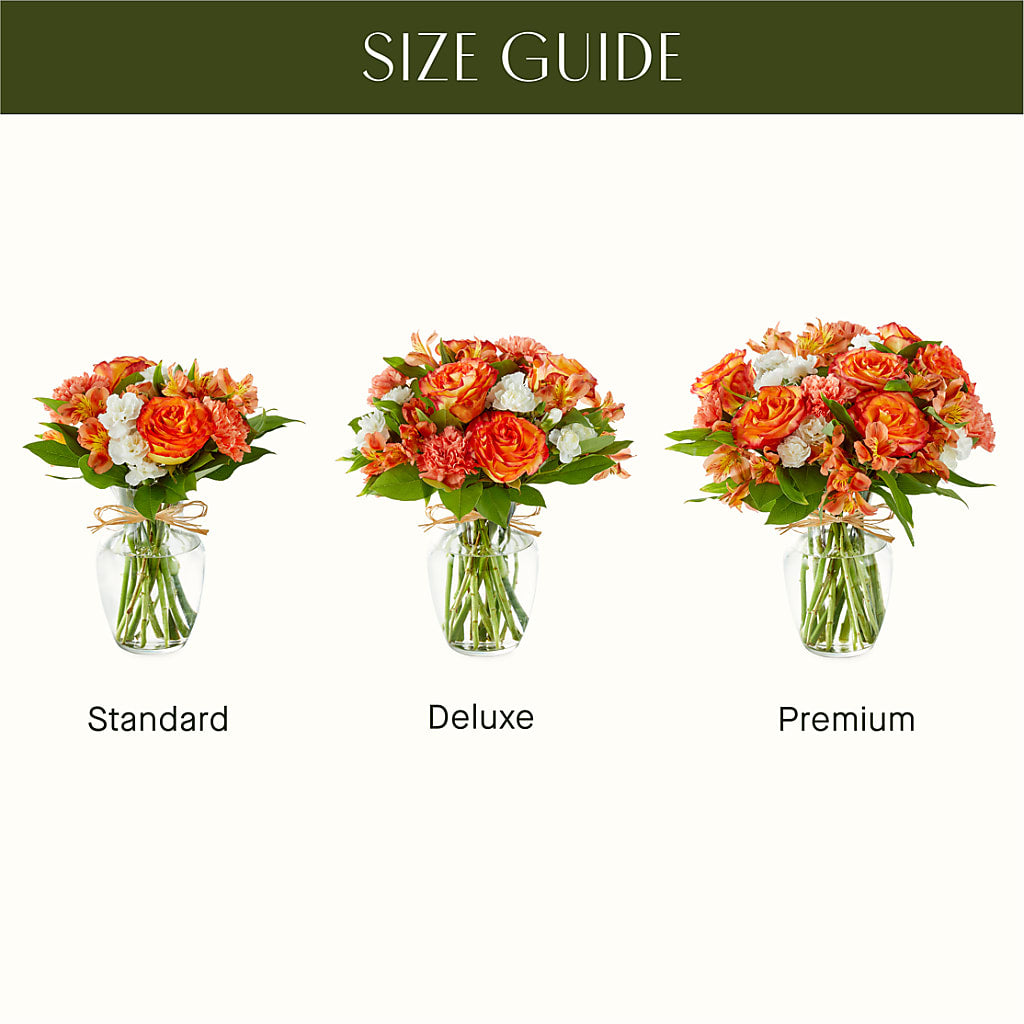 Apricot Glow Bouquet – EDDY'S FLOWERS, Norwalk CA