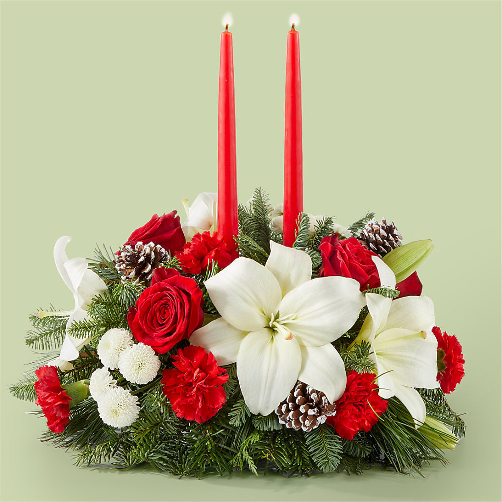 Seasonal Festivities Centerpiece – EDDY'S FLOWERS, Norwalk CA
