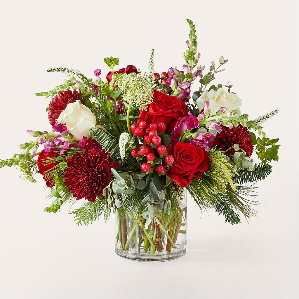Cranberry Fizz Bouquet – EDDY'S FLOWERS, Norwalk CA