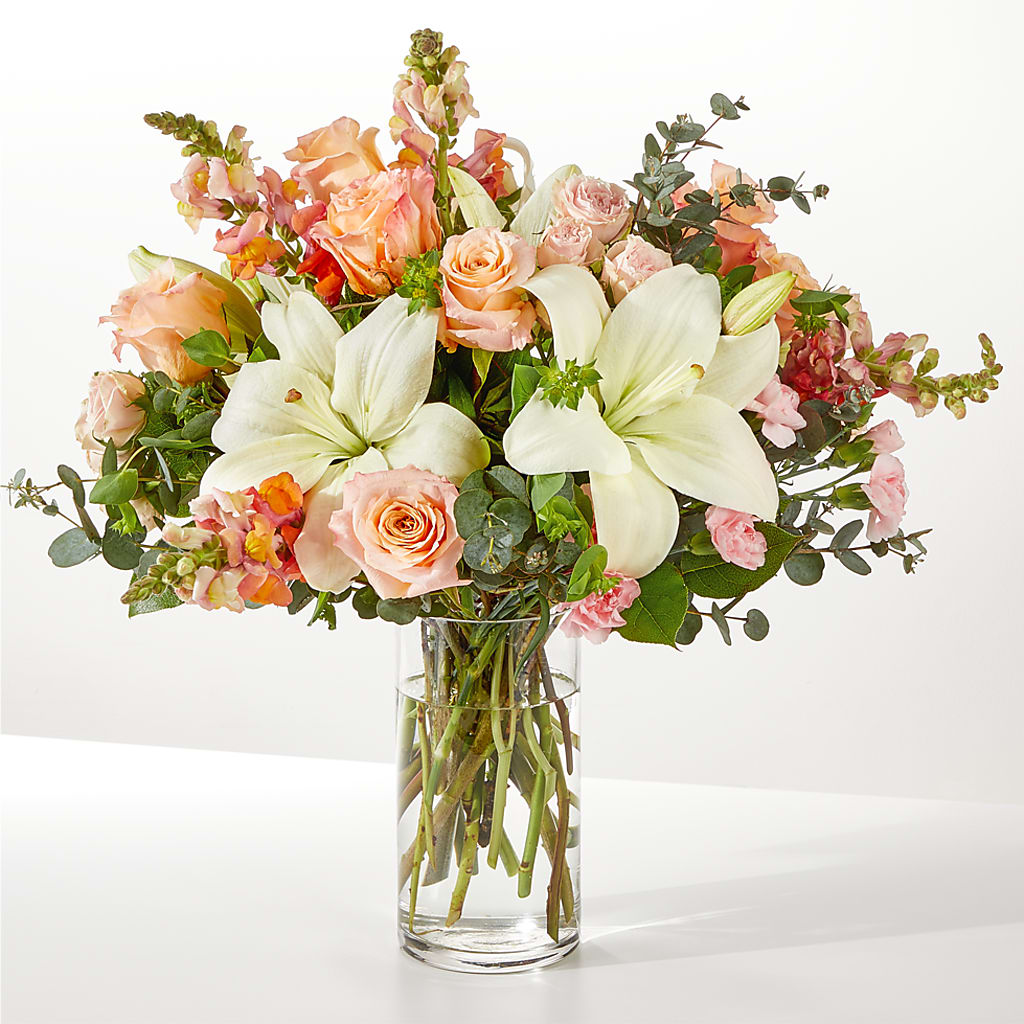 Grapefruit Splash Bouquet – EDDY'S FLOWERS, Norwalk CA
